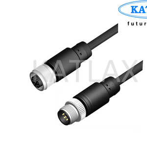 M12 Male/Female 8 pin 8 core