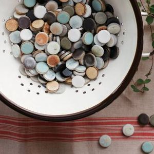 Japanese porcelain mosaics