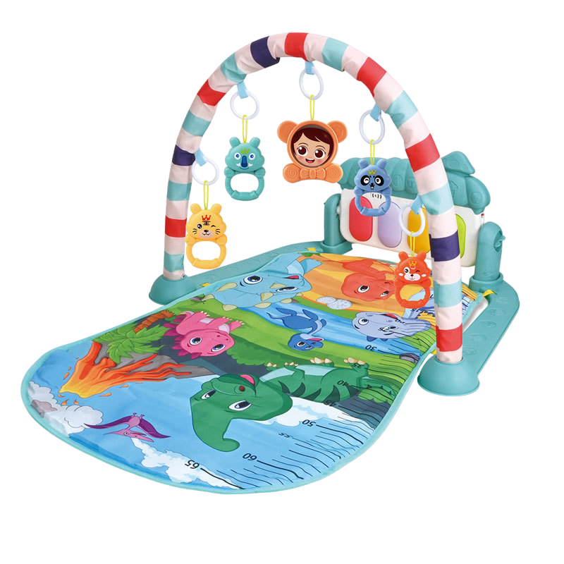 Multi-functional Activity Gym Sleeping Game Carpet Fitness Music Toy Baby Pedal Piano Play Mat