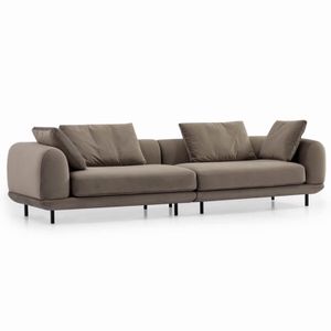 Taupe Fabric Sofa ES0315