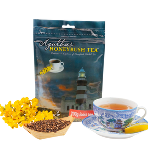 Unfermented (green) Honeybush Tea: fine cut (tea bag cut)