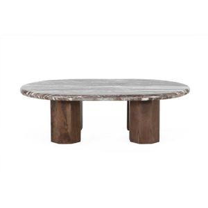 Modern Toronto Solid Wood Coffee Table Best Quality with Marble & Mango Wood for Home Living Room Use Wholesale Price Furniture