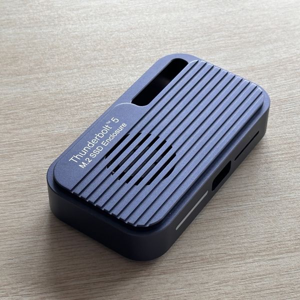 PURPLELEC Full-featured Port Thunderbolt 5 SSD Enclosure  USB C 80Gbps M.2 NVME HDD 2230 2242 2260 2280 for Computer Accessories