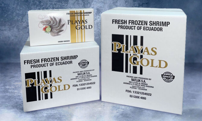 Playas Gold Fresh Frozen Shrimp