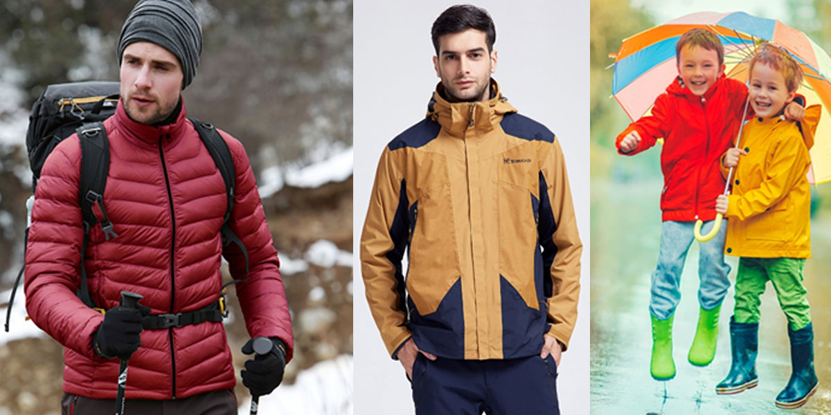 workwear, men's, women's, and kids' clothing, outdoor padding jackets, seam-taped jackets, uniform suits, fleece jackets, t-shirts, polo shirts, outerwear, shirts, pants, shorts, jeans, and kids' attire