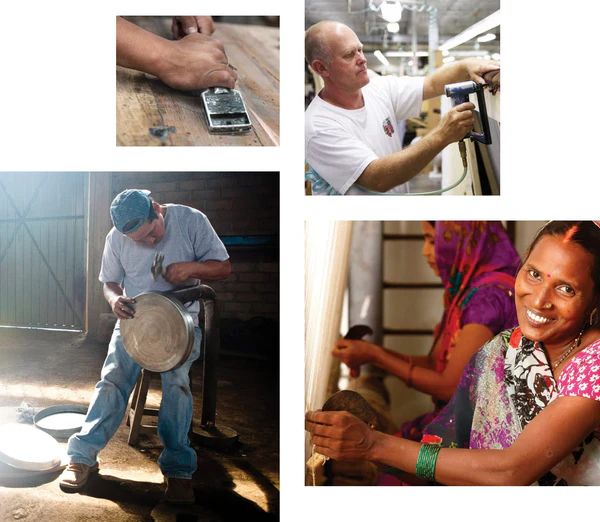 handcrafted furniture and home decor items