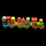 Wooden Block Train