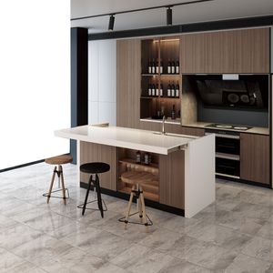 ROEASY Multi Functional Special Slide Furniture Hardware Modern Home Design Cabinet Folding Table Island Cabinet Slides