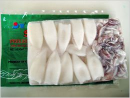 Loligo Squid Tubes and Tentacles