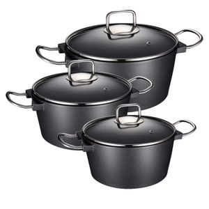 ASD Nonstick Cast Aluminium Induction Milk Pan Cooking Cookware Pots Marble Nonstick Cookware Set