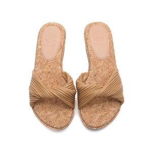 Brown Knot Wedge Corks