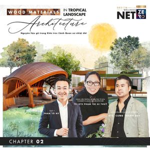 Net Zero Commitment (Wood Materials in Tropical Landscape Architecture Solution)