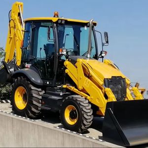 China Top Brand 8400 kg 777A Front End Loader  Operating Weight Backhoe Loader CLG777A  with 4440 mm Diging Depth for Sale