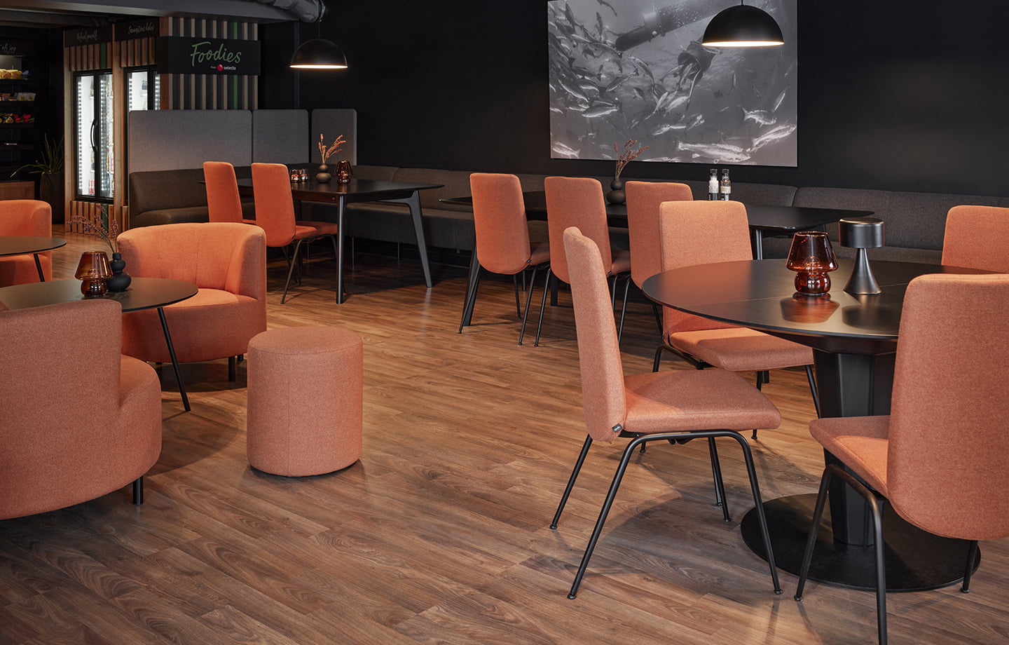 Stressless
 dining and Ekornes lounge furniture
