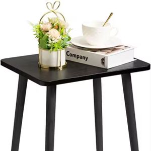 Wholesale Custom Logo Side Hall Table Lamp Plant Console Coffee Wine Hallway Furniture Small Wooden Coffee Table