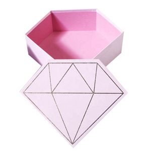 Personalized Perfume Gift Boxes Custom Logo Ring and Earrings Irregular Shape Box