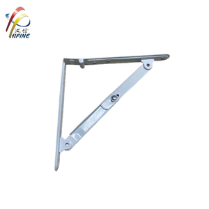 Folding Shelf Bracket Metal Adjustable Triangle Iron Bracket Wall Mounted Bracket