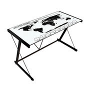 Color printed steel computer standing modern desk table