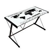 Color printed steel computer standing modern desk table