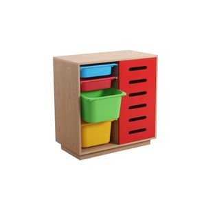 2025 Starway Montessori Wooden Storage Cabinet for Kids Preschool and Kindergarten Furniture Toy Shelf Organizer for Bedroom