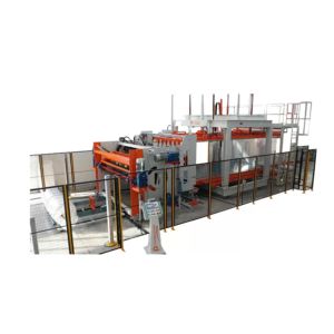 Machine for the compression of foam blocks BURIAN