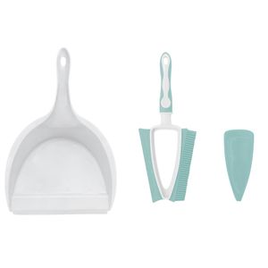 Cleaning Kit Factory Hot Selling Eco Friendly Customized 3 in 1 Pet Cleaning Dustpan Brush With Dustpan Set for Desktop Cleanup