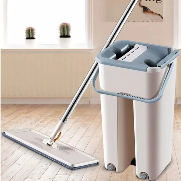 Flat Mop for Dry and Wet Surfaces Cleaning Equipment No Hand Washing Required Floor Mop Cleaning Tools