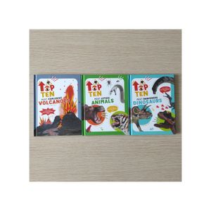 Top Ten Series Book Intriguing World's Most Extreme Phenomena Discovering the Most Lethal Animal and Explosive Volcanoes