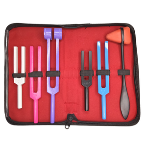 6 Piece Medical Tuning Fork Set for ENT Use