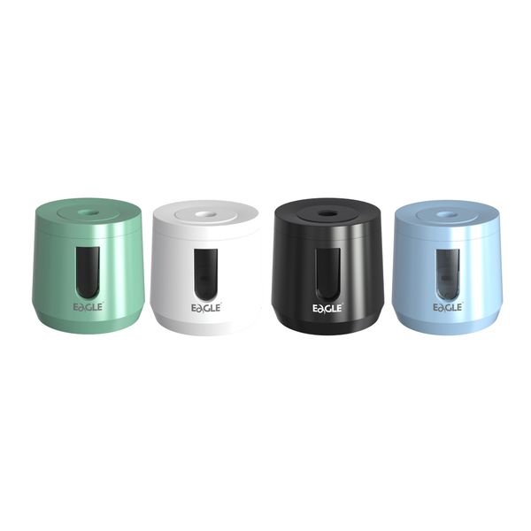 Eagle TY49S Electric Pencil Sharpener Creative Primary School Stationery Semi-automatic Pencil Sharpener Pencil Planer