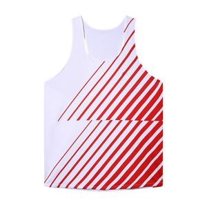 Sport 125g Activity Men's Sport Wear Polyester Gym Runner Wear Tank Top for Men Vest