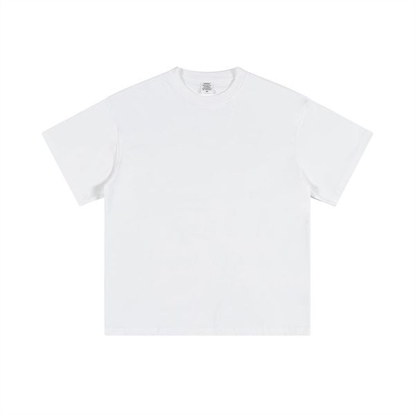 Wholesale T-Shirt Supplier Fashion Cotton Oversized Boxy Fit Blank Tee for Men's Custom Clothing
