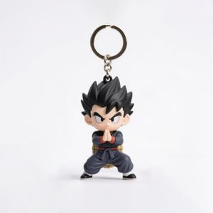 Custom Design 3D Cartoon Japanese Anime Character Keychain Soft PVC Rubber Keychain