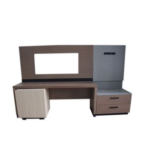 Custom Marriott Hotel Furniture TV Panel Business Desk Bridge Shelf Luggage Bench TV Cabinet Hotel Furniture Set
