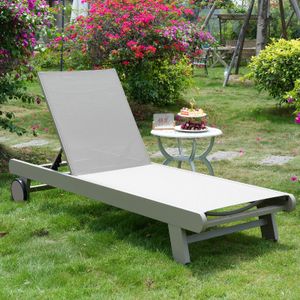 Modern Style Outdoor Wicker Rattan Chair and Sunbed Lounger for Hotels Gardens Beaches Parks