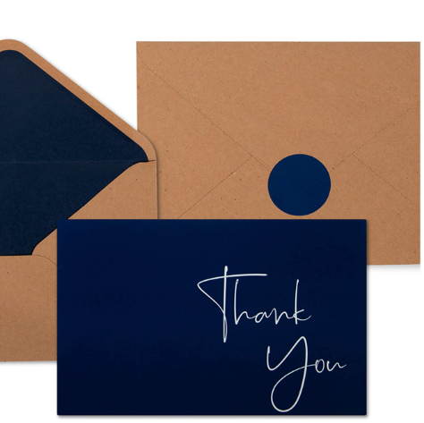 HOT SELLING CUSTOM BUSINESS THANK YOU CARDS THANK YOU CARDS WITH ENVELOPES and STICKERS