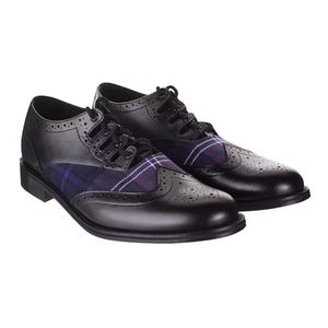 Stylish Girls' Winter Genuine Leather Flat Kilts Shoes Tassel Laces Comfortable Light Weight Piper Design Durable Rubber Sole