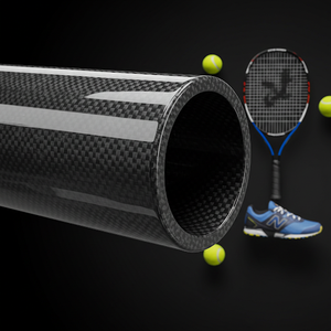 Sports Equipment Custom Processing 3K Carbon Fiber Tube High Temperature Resistance Customizable LOGO Carbon Fiber Extension Rod