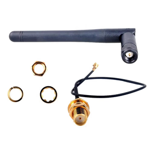 Factory-Priced Foldable Mini Antenna 433Mhz 868Mhz Lora 2.4GHz/WiFi Rubber Antenna with SMA/BNC Connector