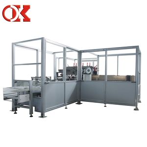 2025 New OK-803F Type Automatic Toilet Tissue Kitchen Paper Production Line Easy to Operate Plastic Film Packaging Cheap Price