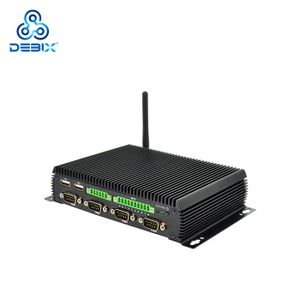 DEBIX High Quality Industrial Embedded Cpu Mini Pc Box Computer Fanless Box Pc Imx8m Series Industrial Mini Pc 12V