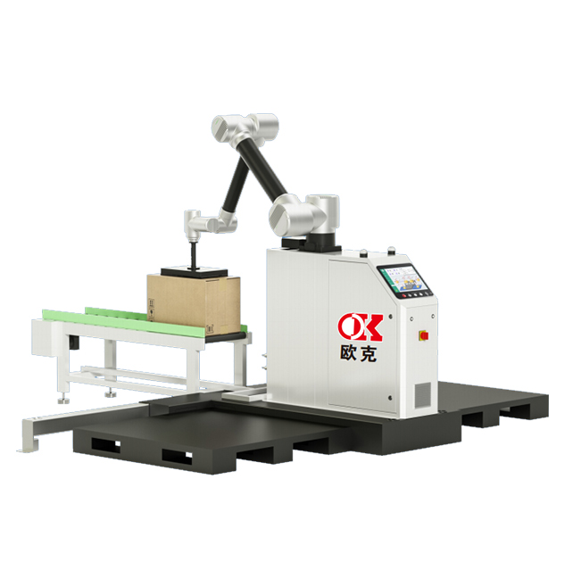 2025 Automatic Collaborative Robot Palletizer Stacking Machine Cobot PLC Discount Price for Carton Case Bag Palletizer Robot