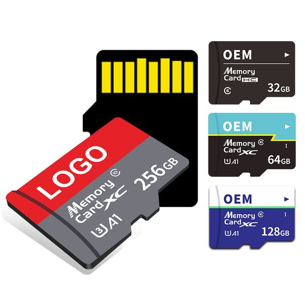 Wholesale Full Capacity 4g 8g 16g 32g 64g 128g Class 10 s d High Speed Tf Memory Card Oem