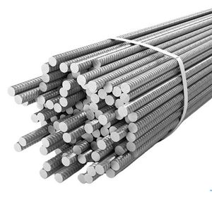 HRB 400/500 Reinforcing Steel Rebar Deformed Steel Bar 6m-12m Length Iron Rods for Building Bridge Construction