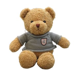 Guangdong Toy Agent Cute Wear Different Shirts Plush Teddy Bear Soft Stuffed Animal Toy for Holiday Gifts  Promotion Toys