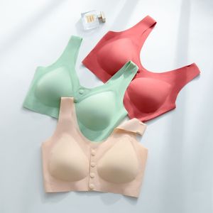 Soft Feeding Bra Gathered Anti-sagging Front Opening Maternity Bra Pregnancy Special Thin Section Postpartum Breast Nursing Bra