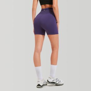 High Waist Triple Yoga Shorts for Men Women Quick-Dry Belly-Tight Hip-Lifting Spandex for Sports Fitness Marathon Running Riding