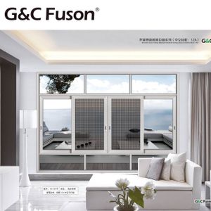 Fuson Professional Manufacturer Open Out Aluminum Windows Sliding Window for Home Spain Aluminum Window With Screen Design