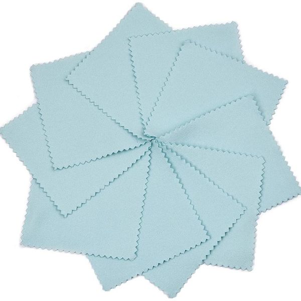 Manufacturer Wholesale Jewelry Cleaning Cloth Microfiber Polishing Cloth for Watch Gold Sliver