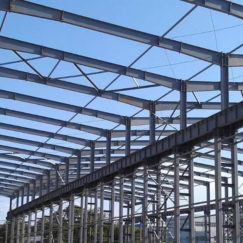 Manufacturing and Welding of High-quality Steel Structure Column Supports, Anti-corrosion and Rust Proof Building Materials